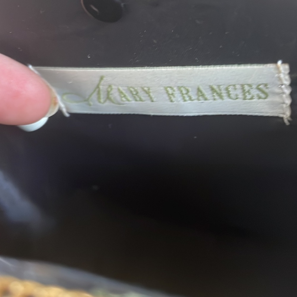 NWOT Mary Frances beaded purse - Picture 5 of 6